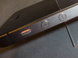 iPhoneボタン