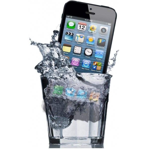 iPhone水没