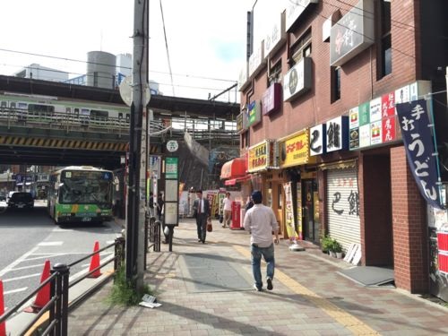 高田馬場駅向かいのビル