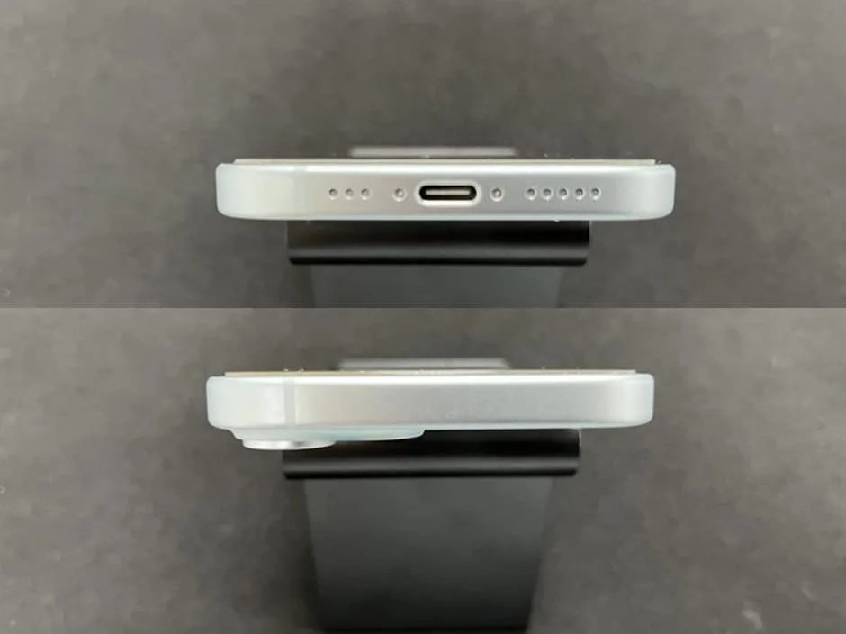 iPhone15　USB-Cコネクタ